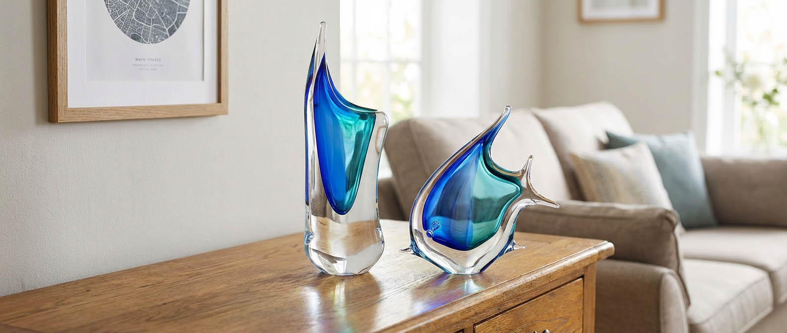 Hutní sklo – ručně tvořené s láskou v rodinné sklárně